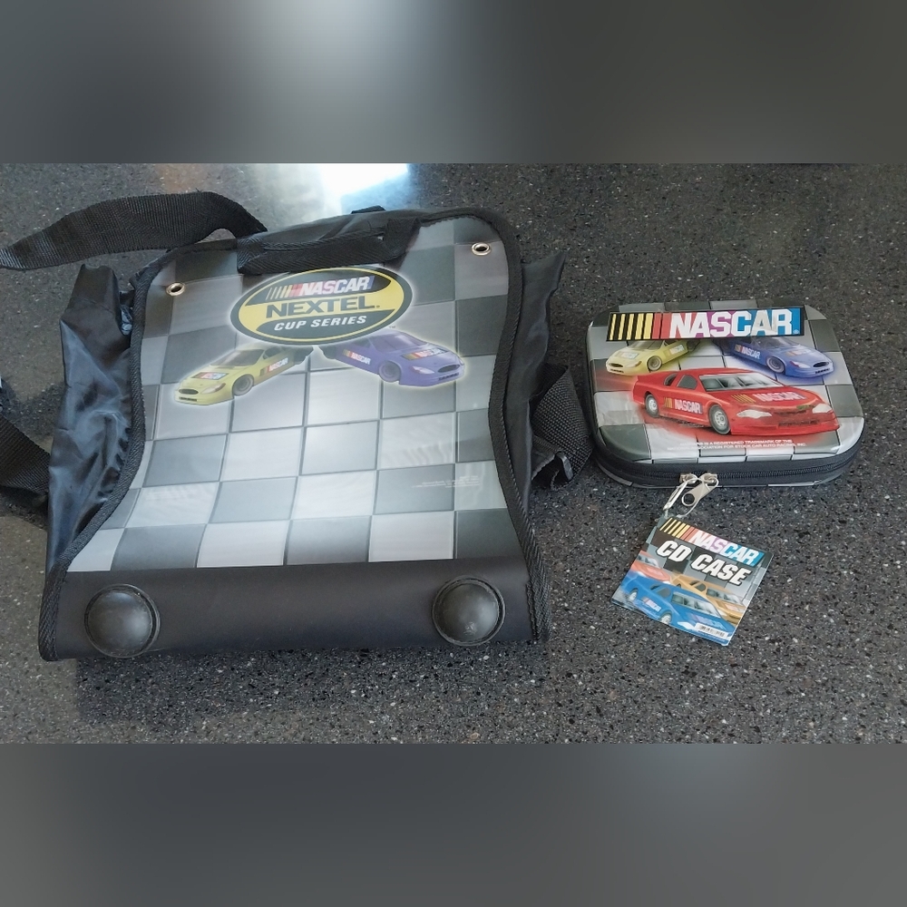 Nascar Nextel Cup Series Kid Backpack and Case for Cards or Pictures.